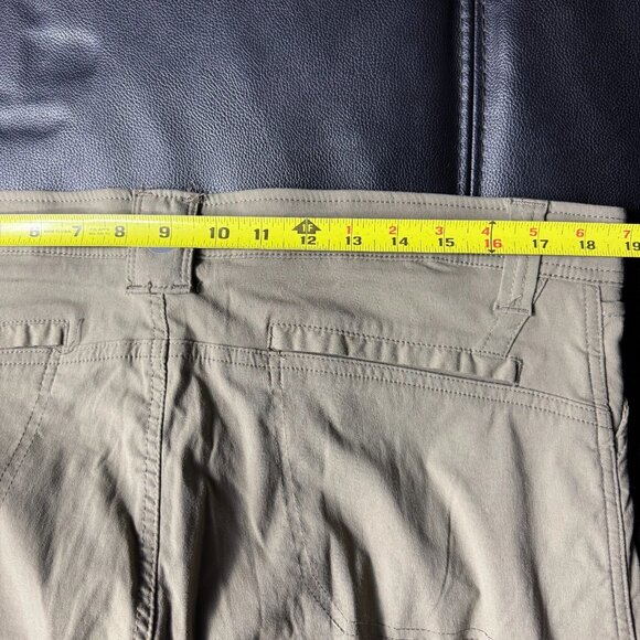 Wrangler Men's Pants Khaki Stretch Outdoor Trail Hiking Performance 38/32 - Picture 13 of 15